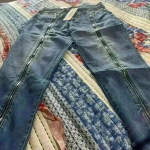 Neon Blonde Siren High rise jeans